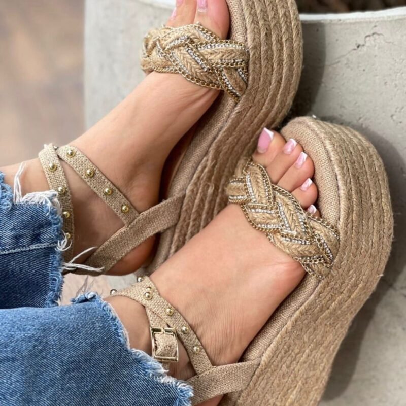 Belita | Plataforma yute bajita, 7cm, ultra livianas, cómodas, hechas en Colombia