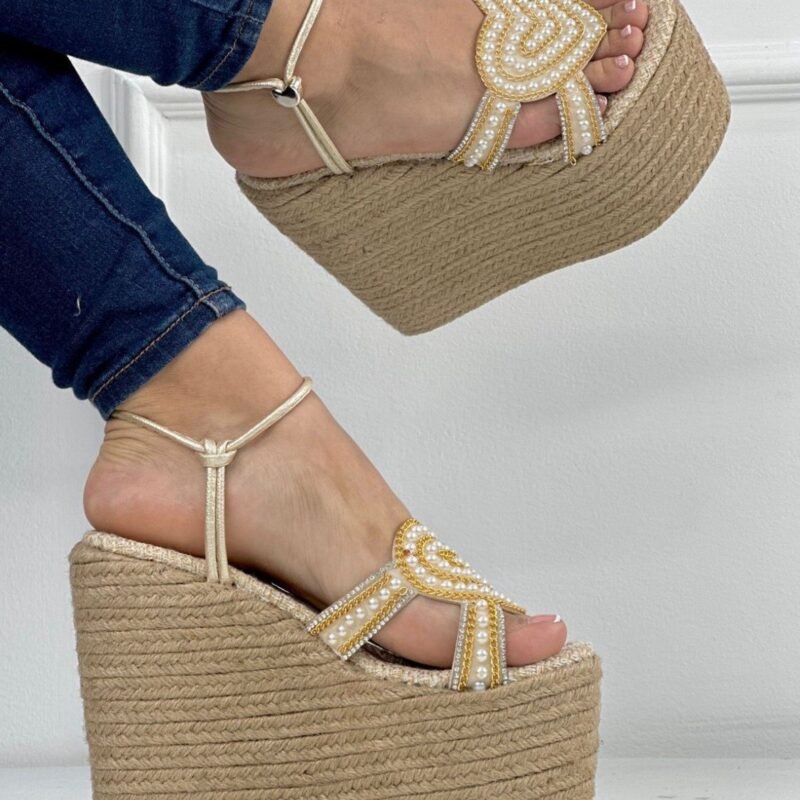 Selwis | plataformas en yute, altura de 13cm,livianas y cómodas, sandalias colombianas