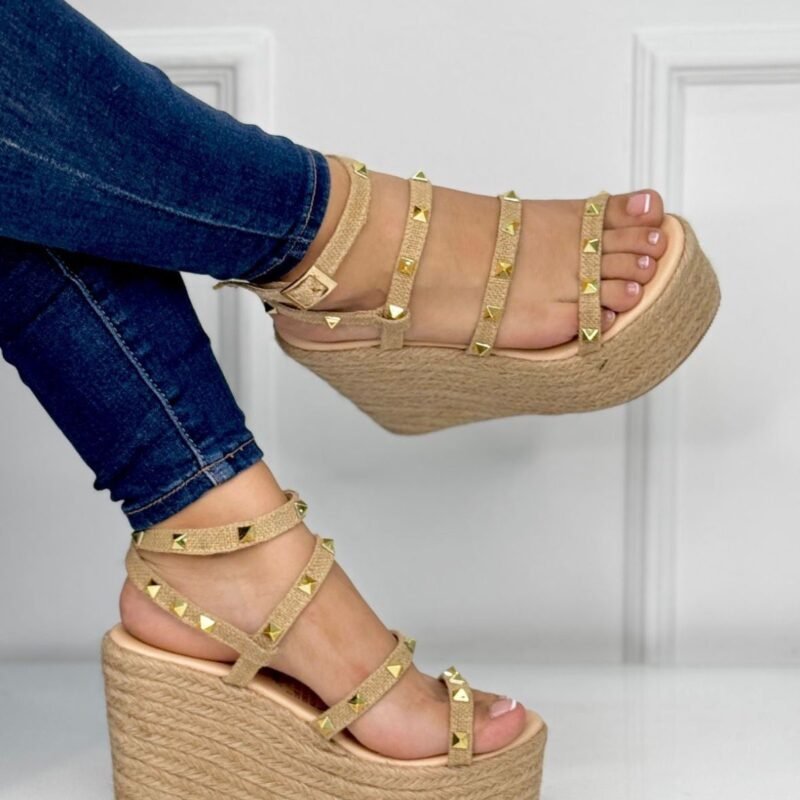 Pilar | Plataformas en yute, cómodas, ultra livianas, altura 12 cm, hechas en Colombia